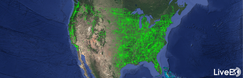LiveEO - United States transmission network - overview