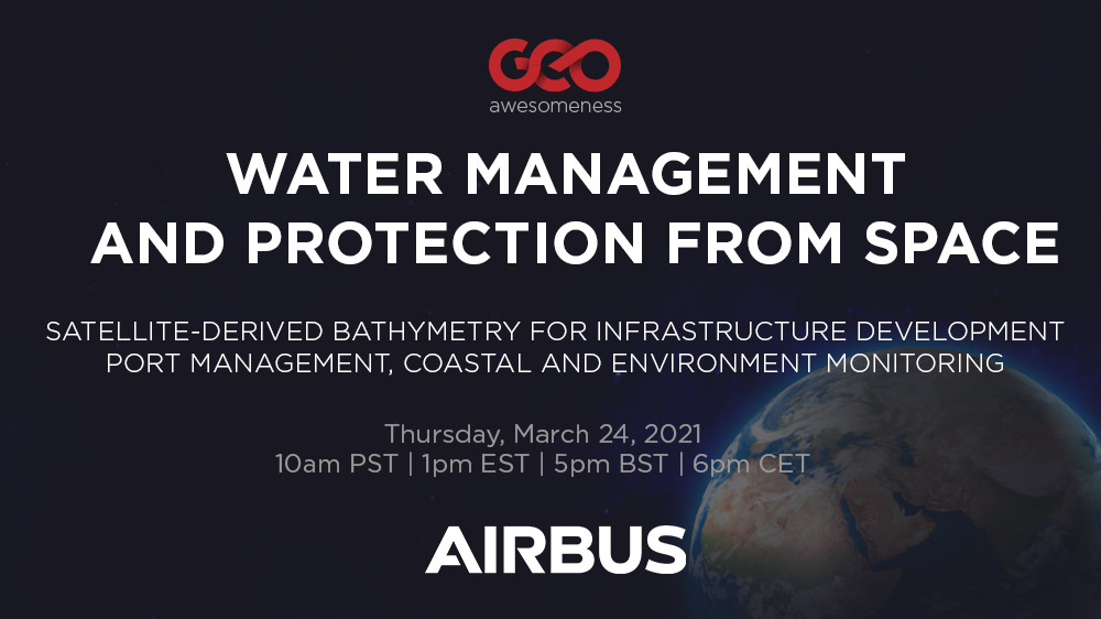 Meetup: Water management and protection from Space