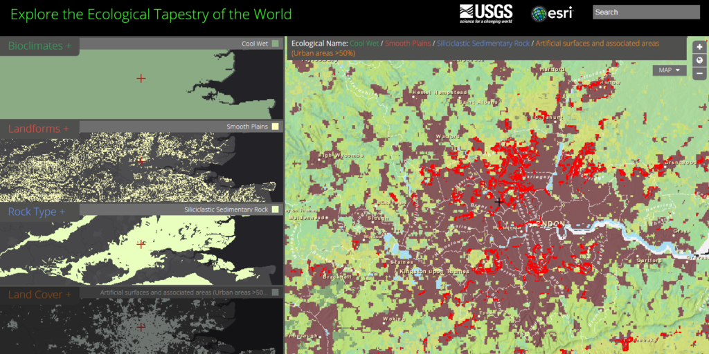 ESRI USGS Map - Geoawesomeness