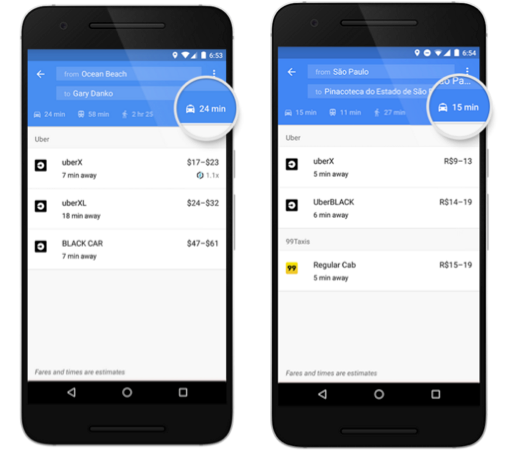 Google Uber tab - Geoawesomeness