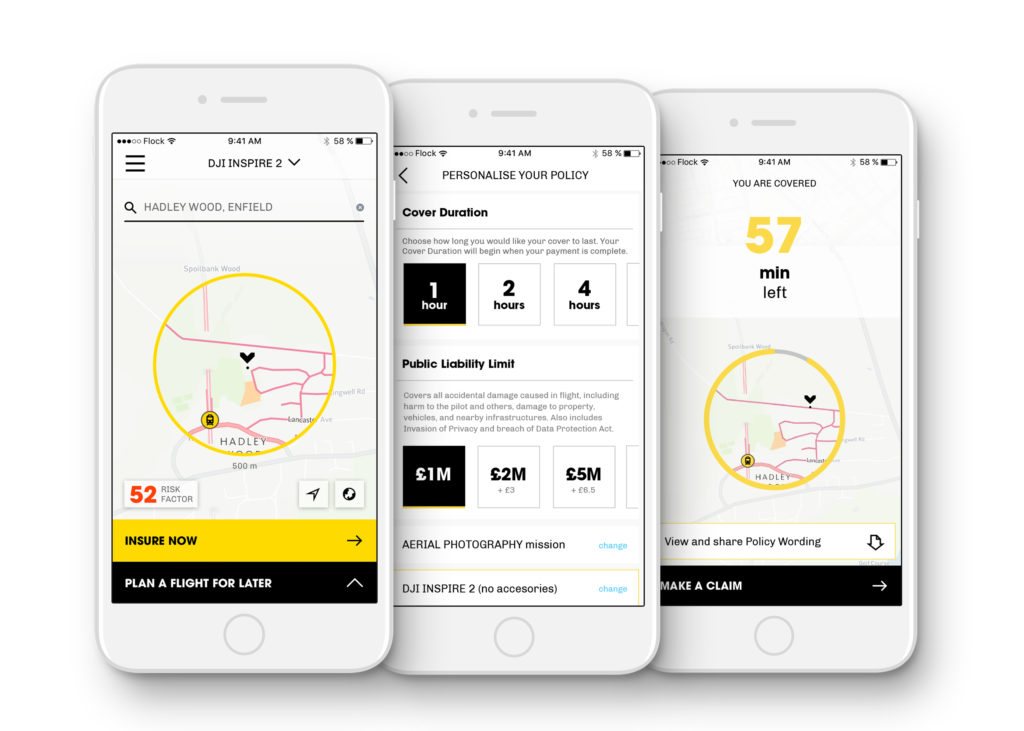 Pay as you fly drone insurance from Allianz and Flock Cover