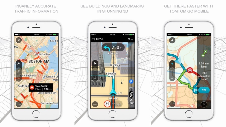 TomTom GO iOS - Geoawesomeness