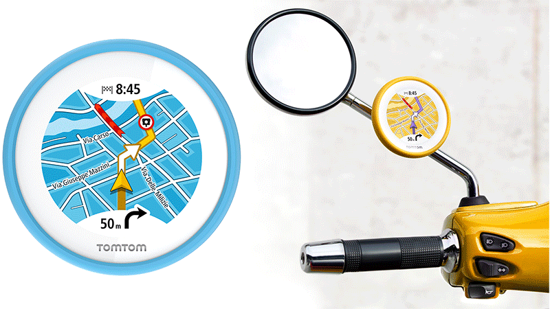 TomTom Vio Scooter Satnav Geoawesomeness