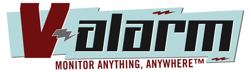 Valarm Logo Monitor Anything Anywhere