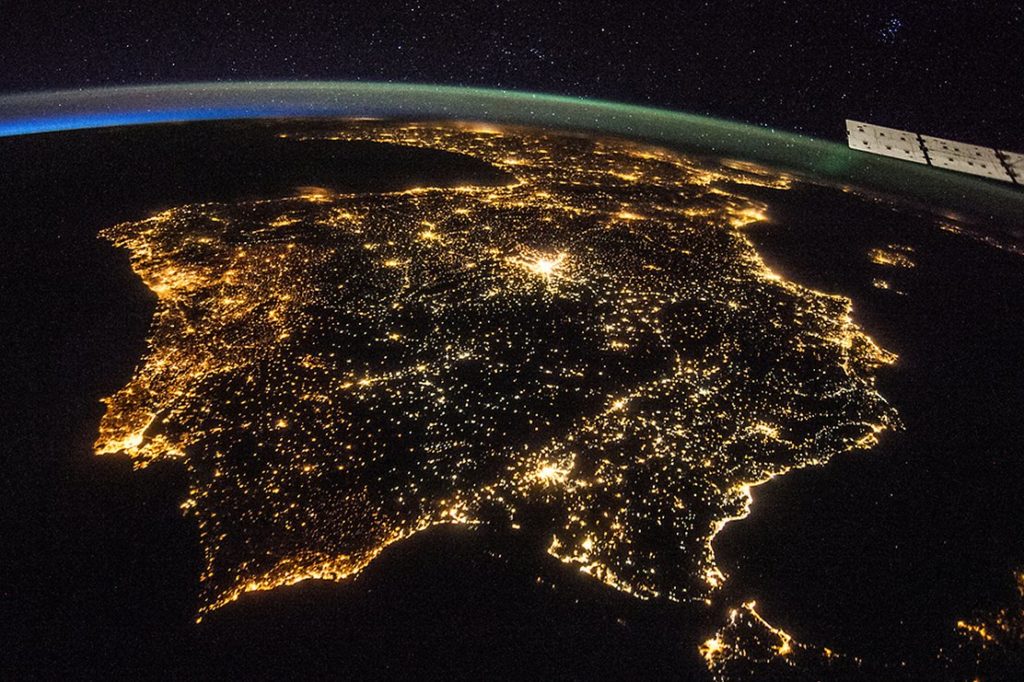 Image of NASA: Spain and Portugal