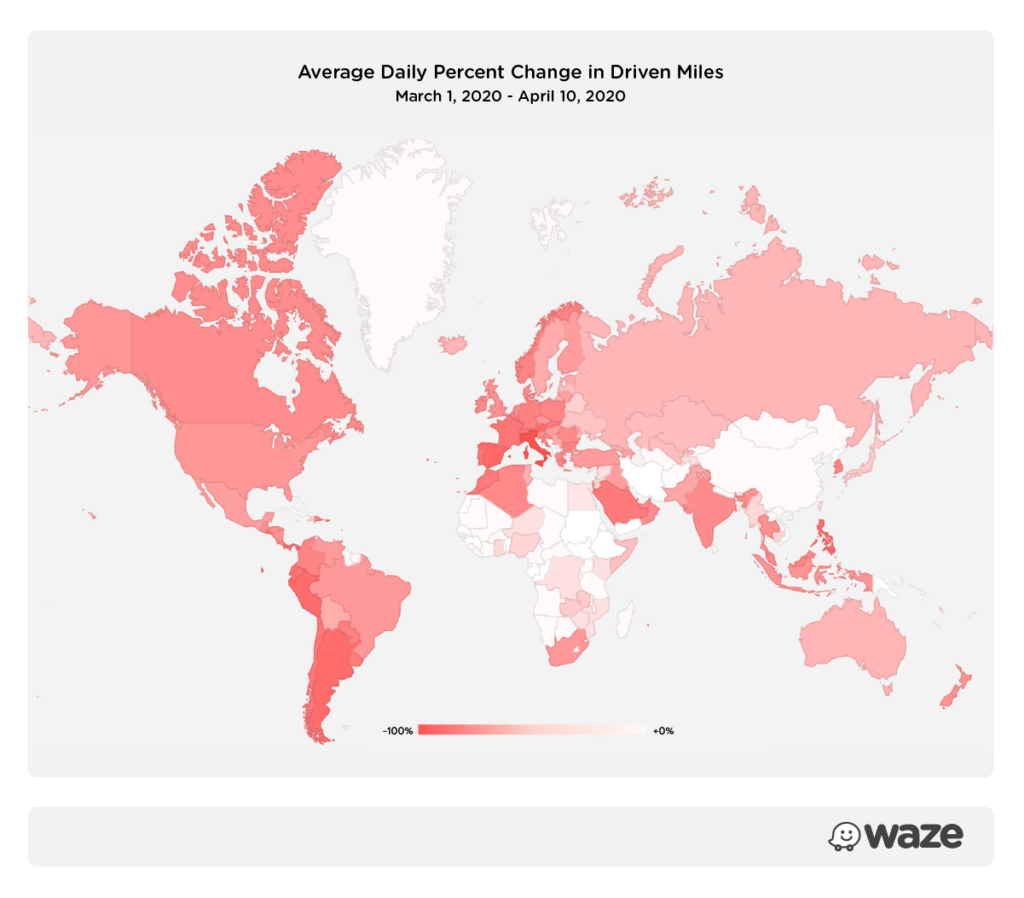 Waze coronavirus covid19 driving features